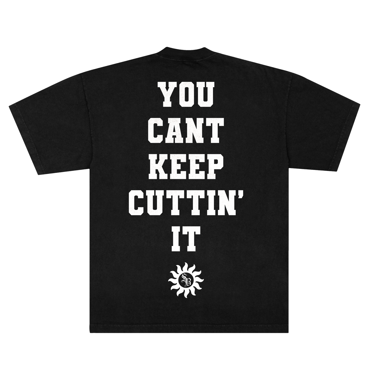 Cuttin It Tee (Black)