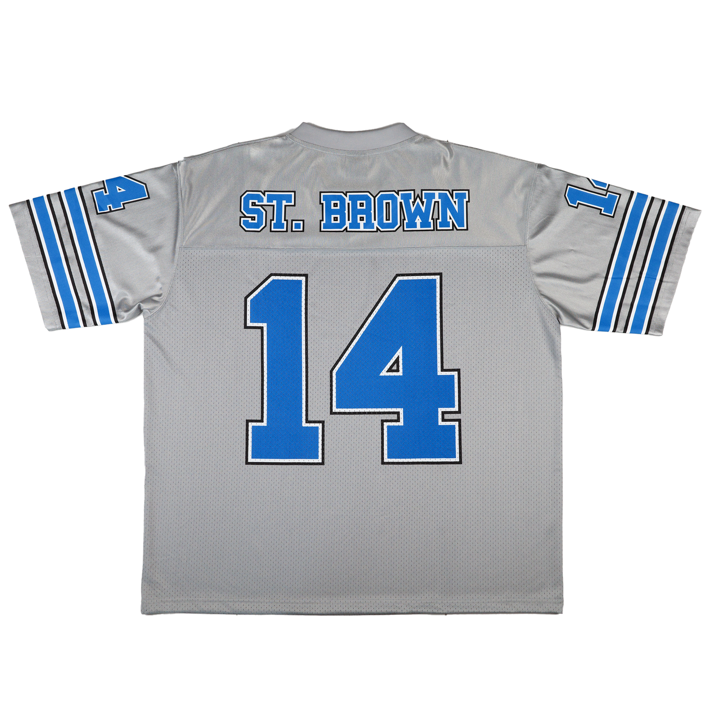 Pt.2 Saint Brown Football Jersey (Silver)