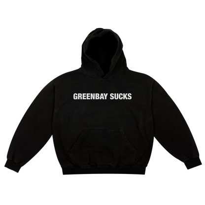 Greenbay Sucks Hoodie (Black) Limited Edition