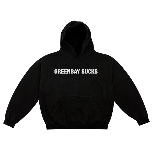 Greenbay Sucks Hoodie (Black) Limited Edition