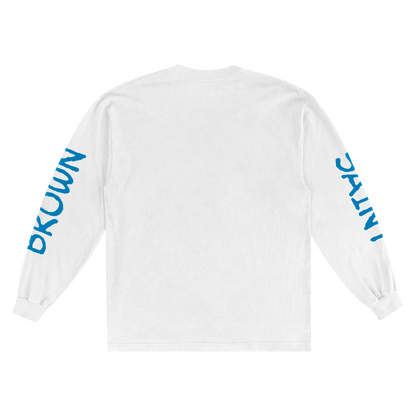 First Down Long-Sleeve Tee (White)