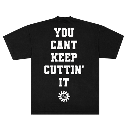 Cuttin It Tee (Black)