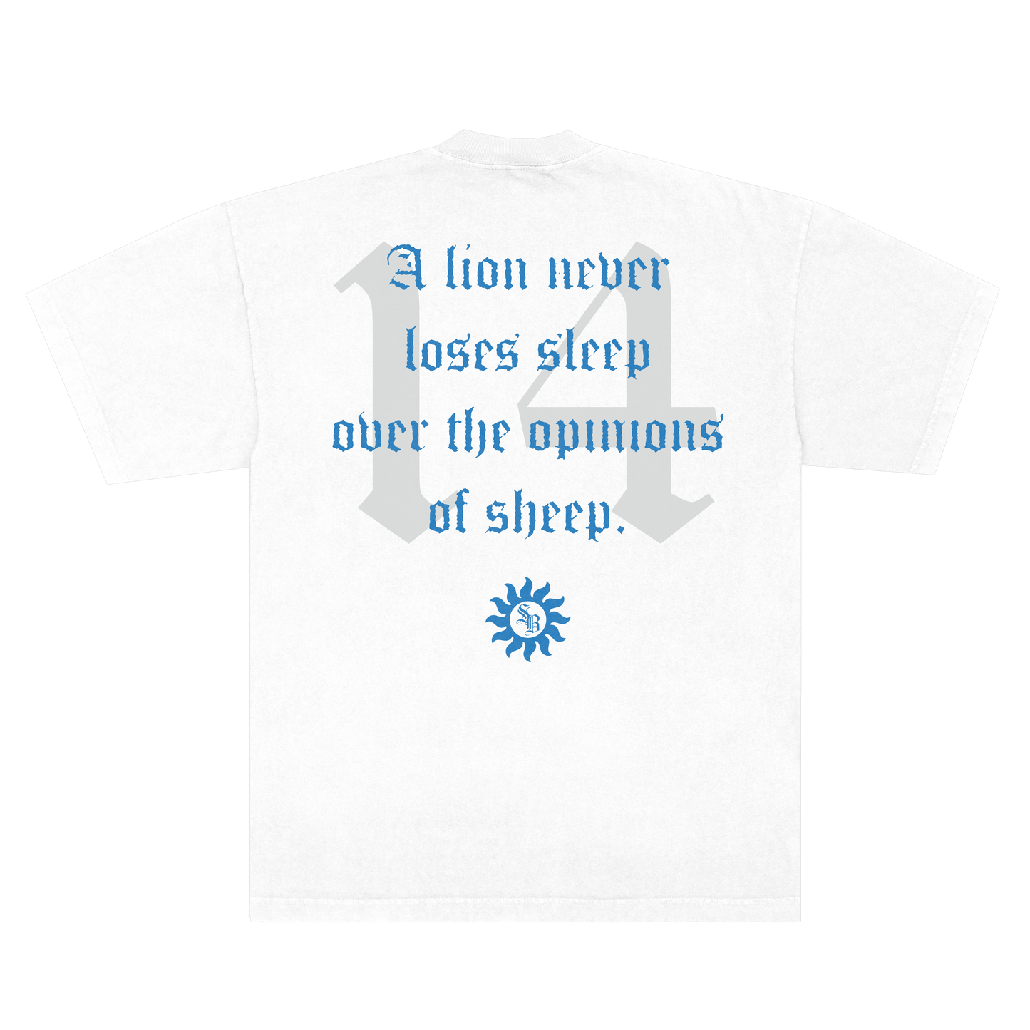 Never Lose Sleep Tee (White) Brown Friday Re-Stock