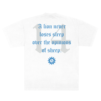 Never Lose Sleep Tee (White) Brown Friday Re-Stock