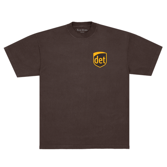 Saint Brown Delivers Tee (Chocolate) Limited Edition